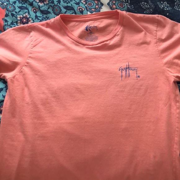 Pink youth small Guy Harvey shirt - Picture 1 of 4